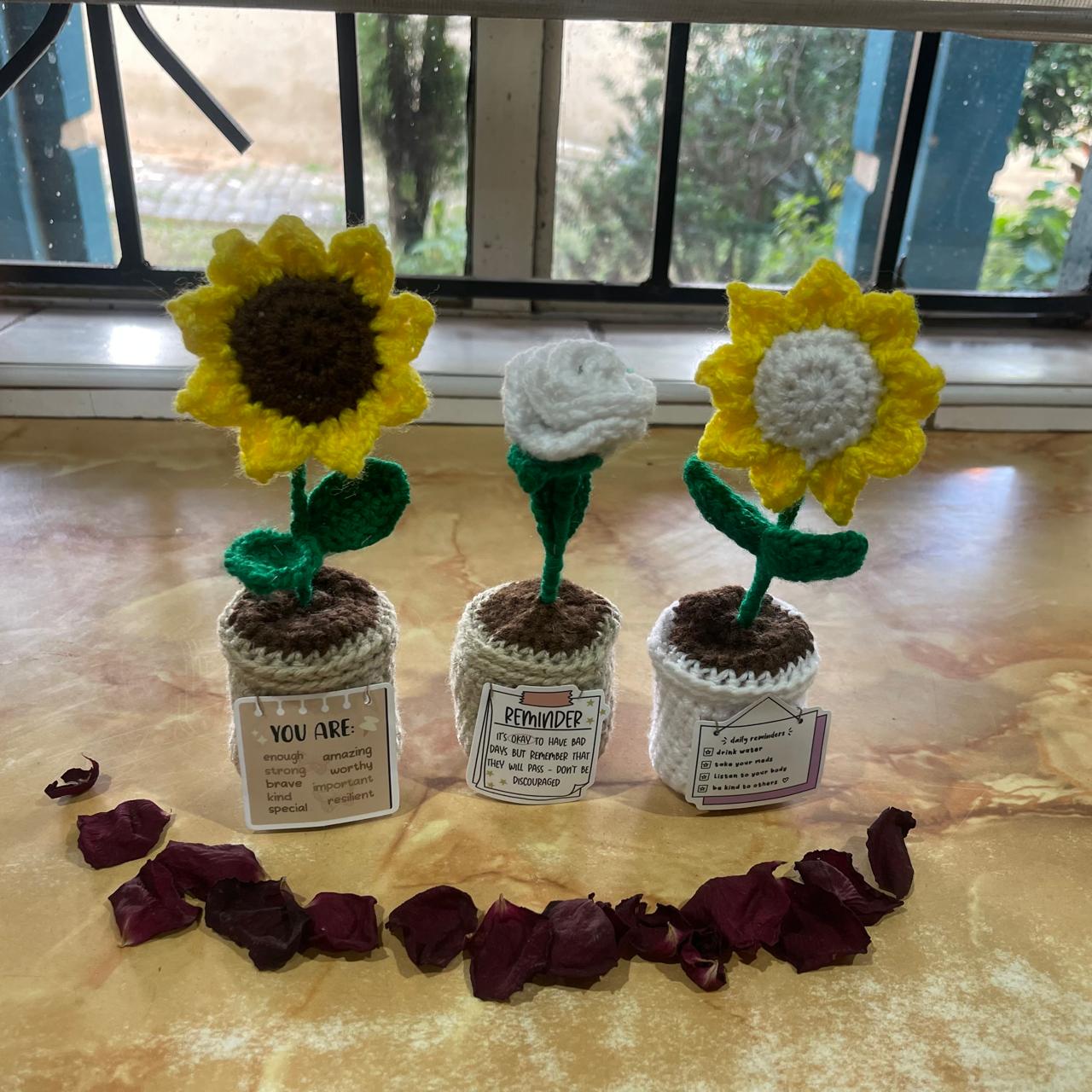 Crochet Flower Set I