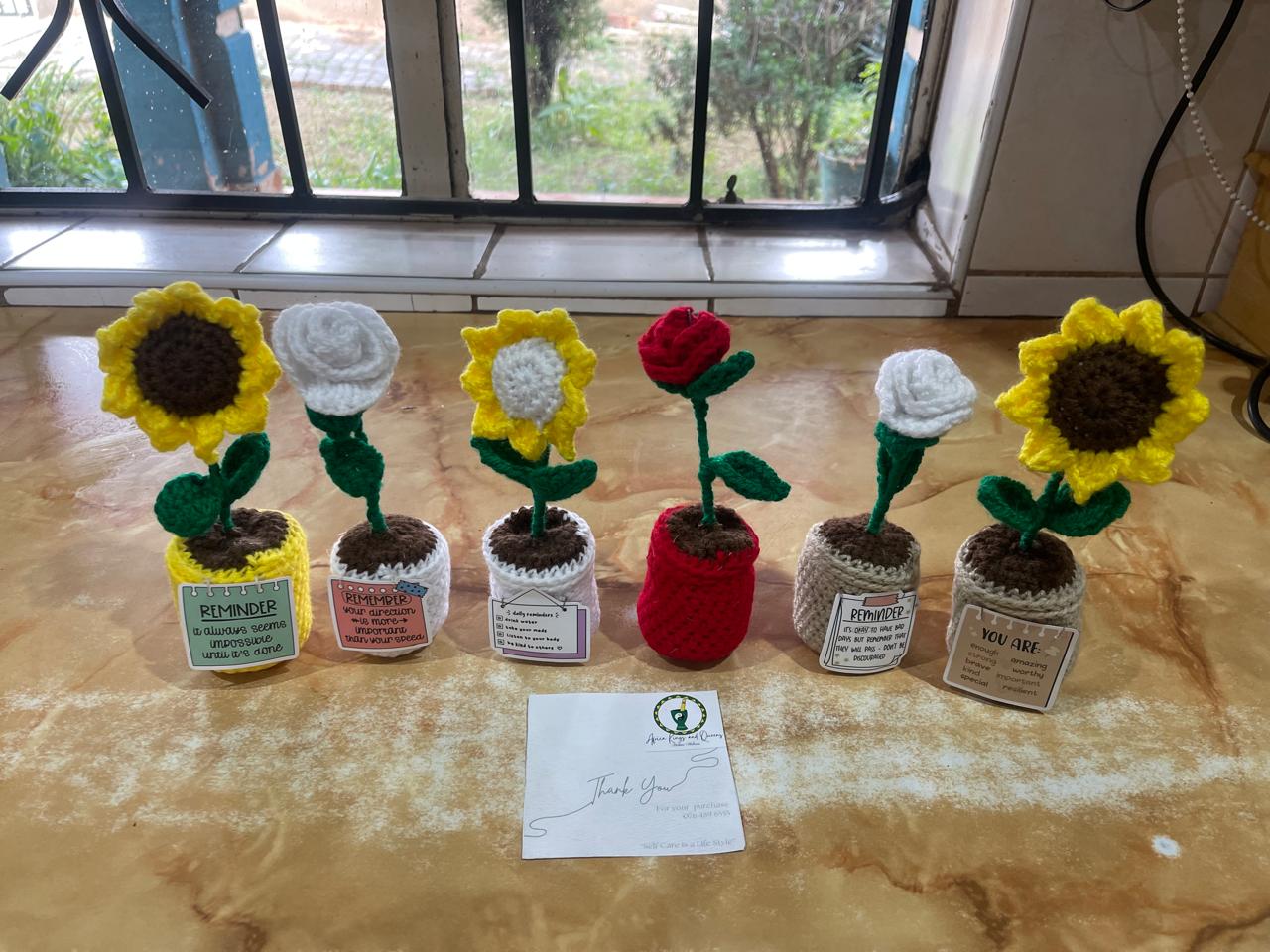 Crochet Flower Set II