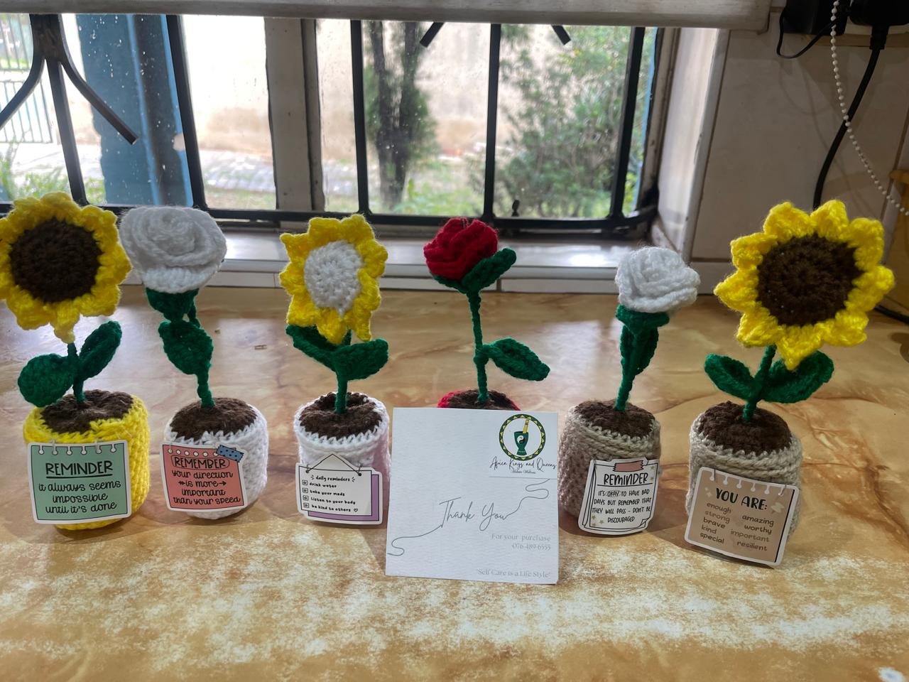 Crochet Flower Set II
