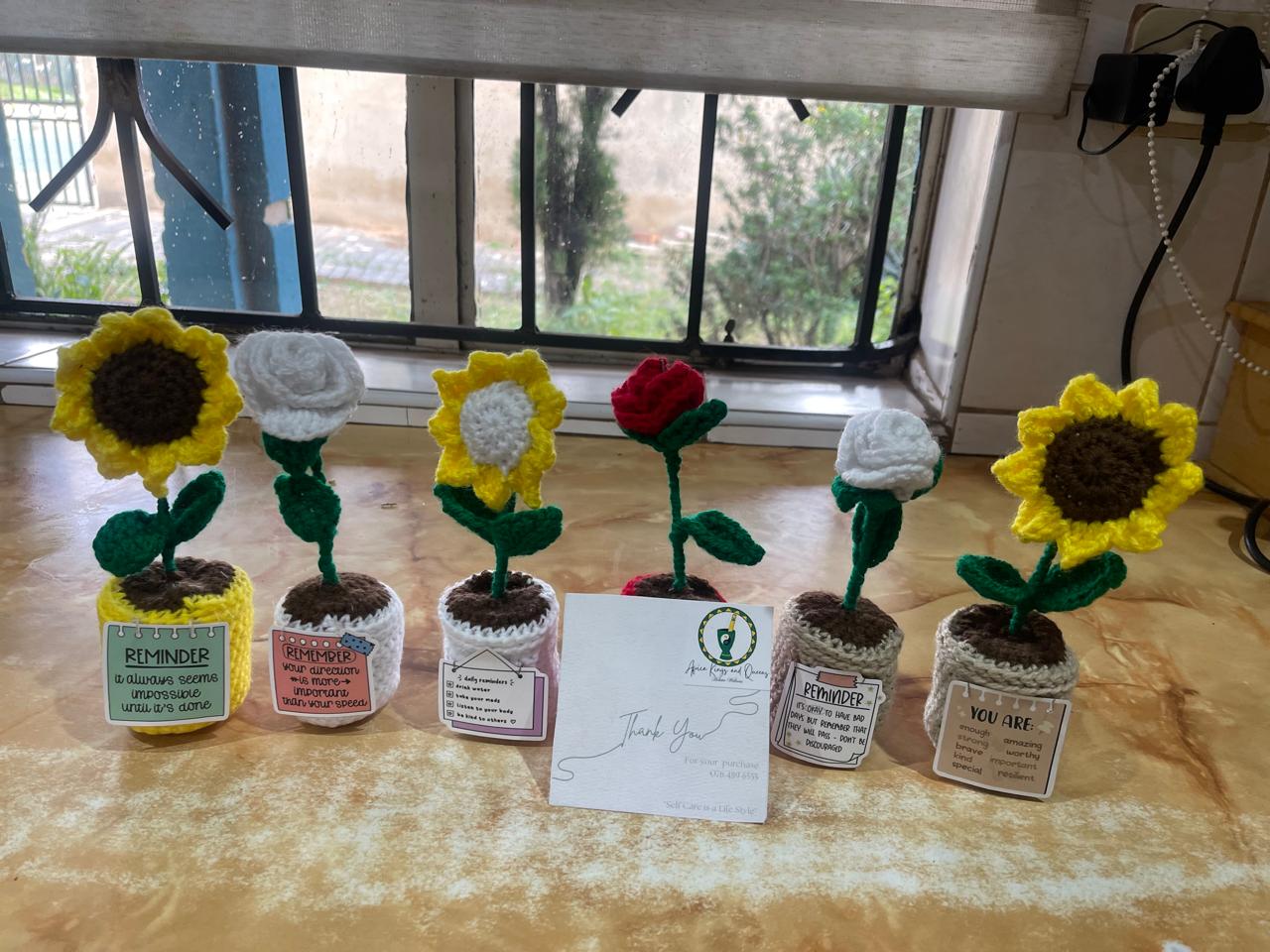 Crochet Flower Set II