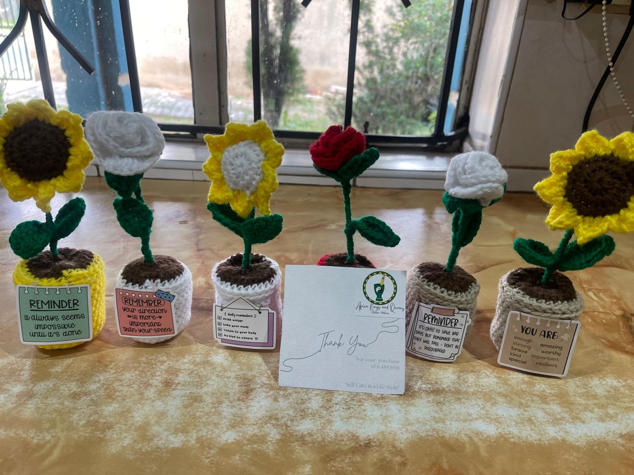 Crochet Flower Set II