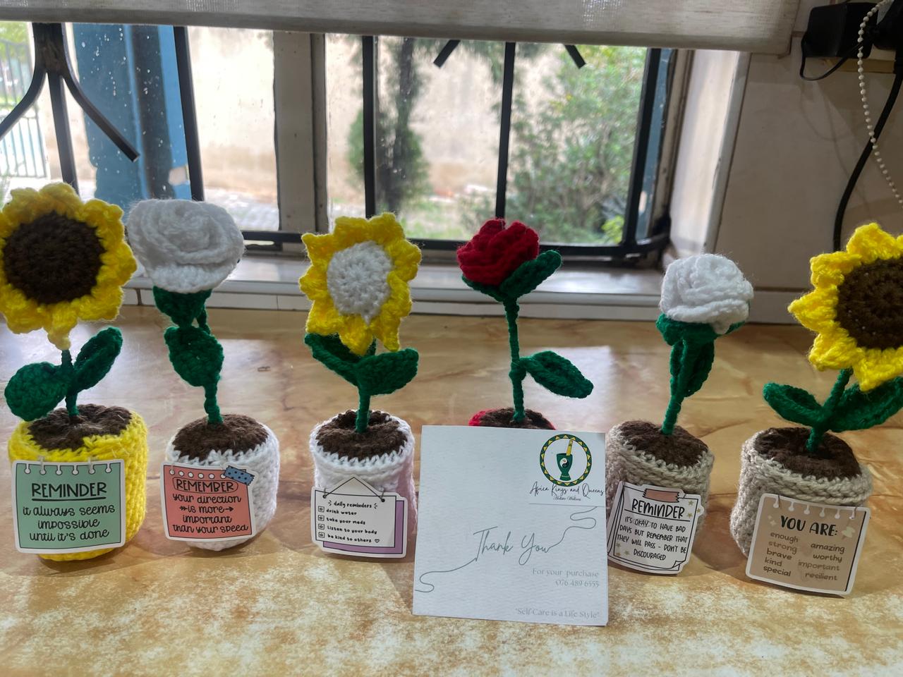 Crochet Flower Set II